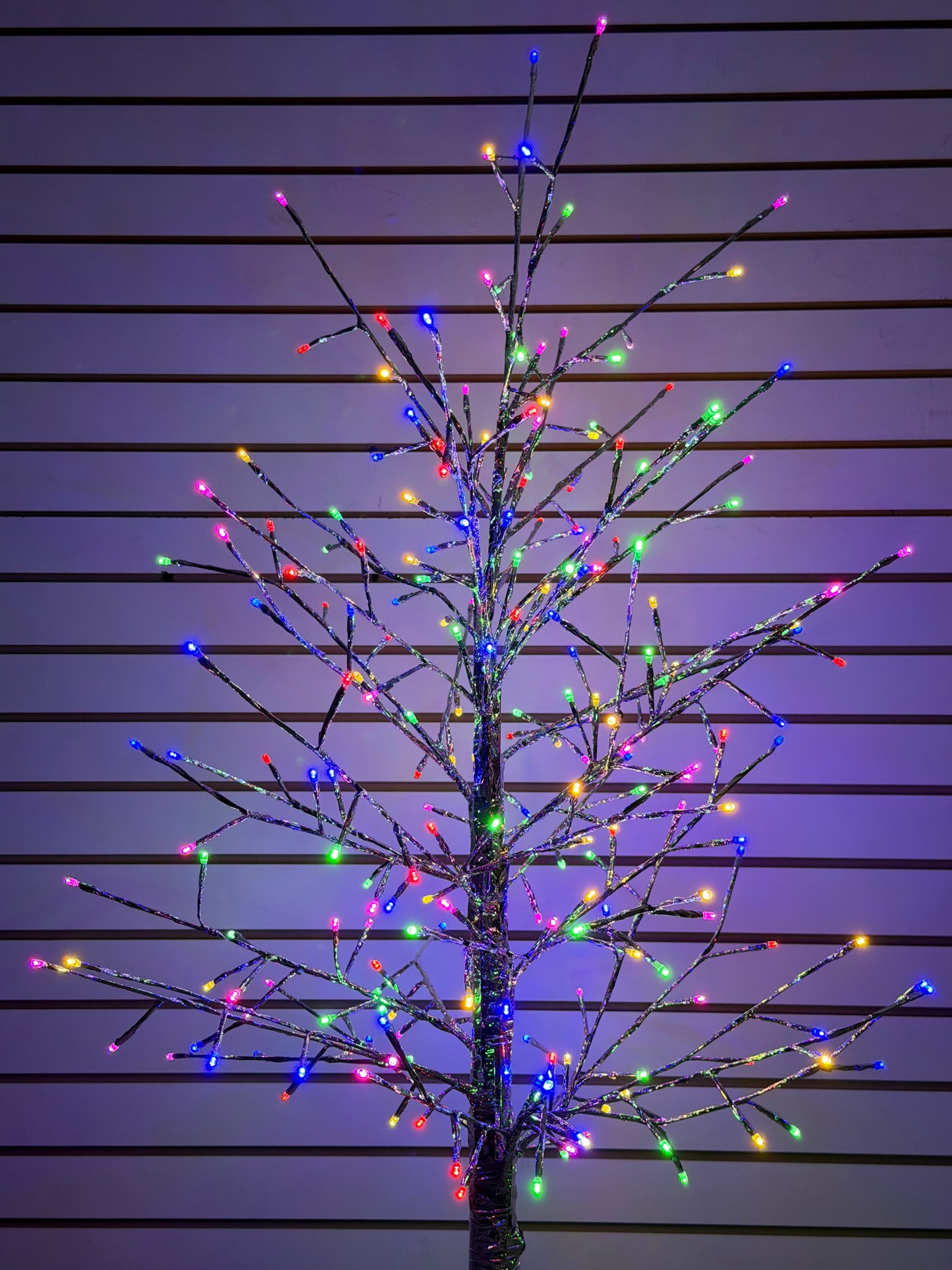 ARBOL PLATEADO 1.5M L/COLORES C/20 1