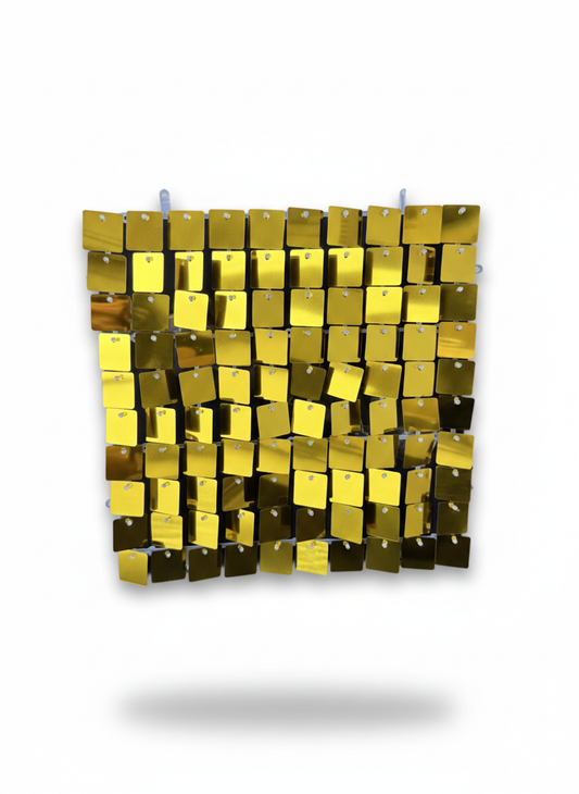 (DORADO) PANEL DE FIESTA C/100