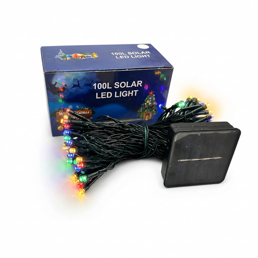 Pack de 4 - SERIE 100 FOCOS SOLAR COLORES