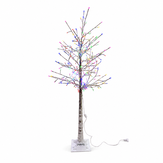 ARBOL PLATEADO 1.5M L/COLORES C/20
