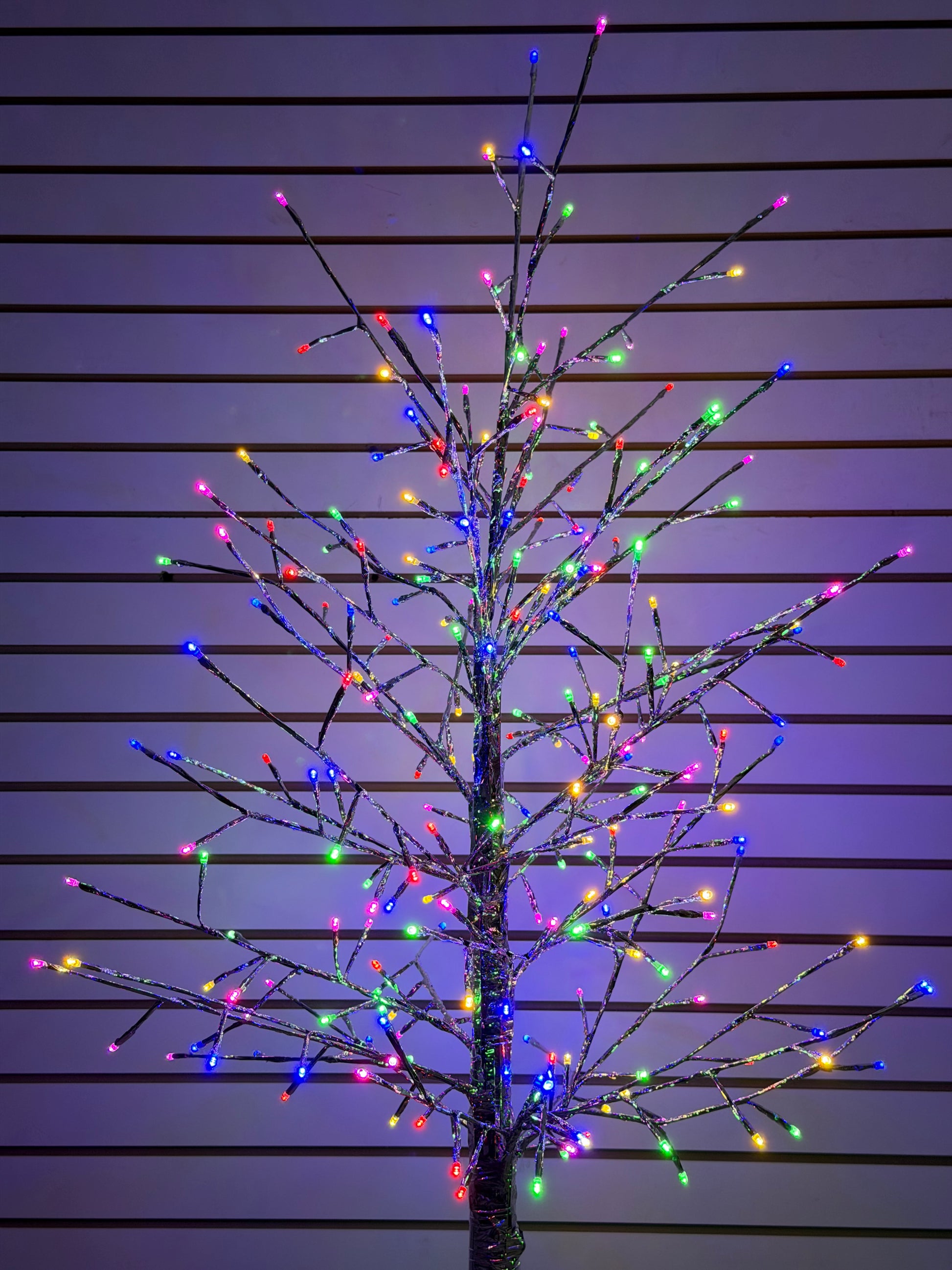 ARBOL PLATEADO 1.5M L/COLORES C/20 1