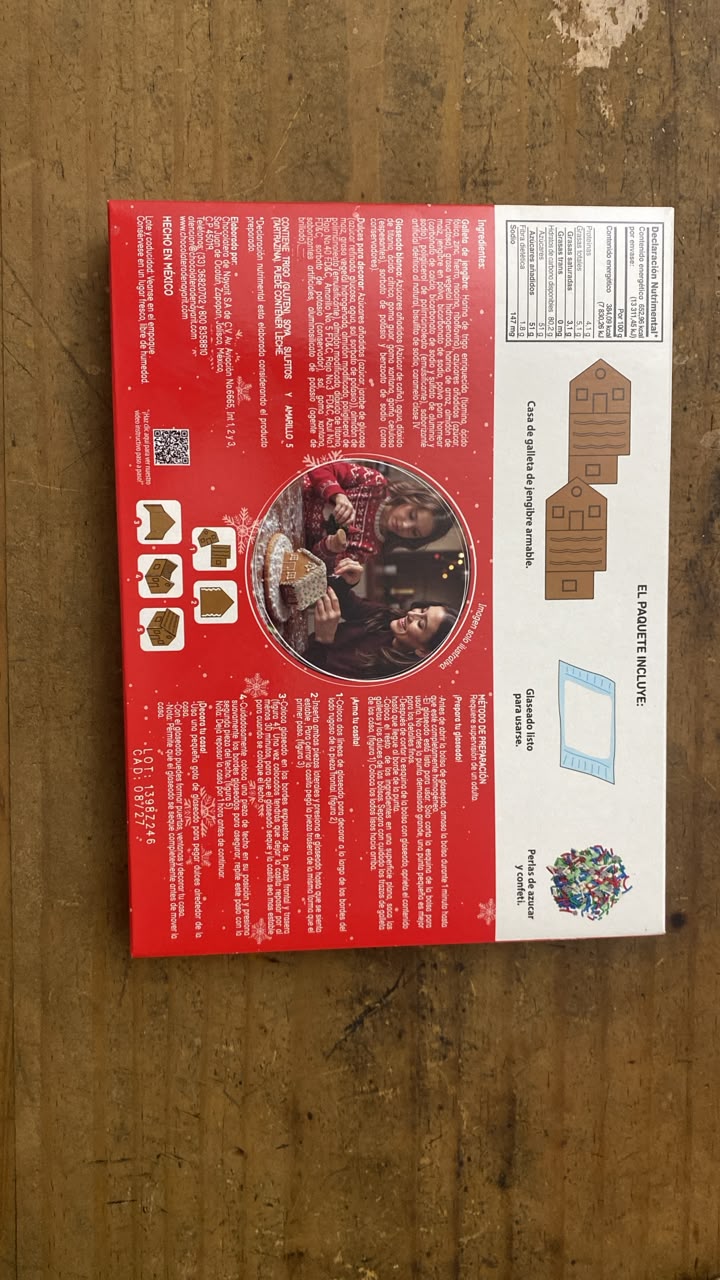 Pack de 60 - Casa de Galleta de Jengibre - Kit Navideño 2