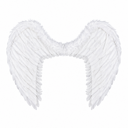 Pack de 12 - Alas de ángel 80 cm, ideal para disfraz de Halloween