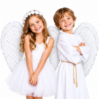Pack de 12 - Alas de ángel 80 cm, ideal para disfraz de Halloween 5
