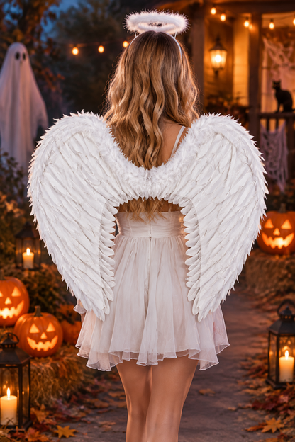 Pack de 3 - Alas de ángel 80 cm, ideal para disfraz de Halloween 2