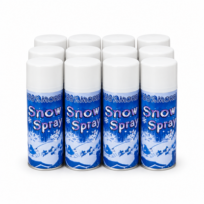 Pack de 12 - Spry navideño 250ml | Aerosol Nieve Artificial