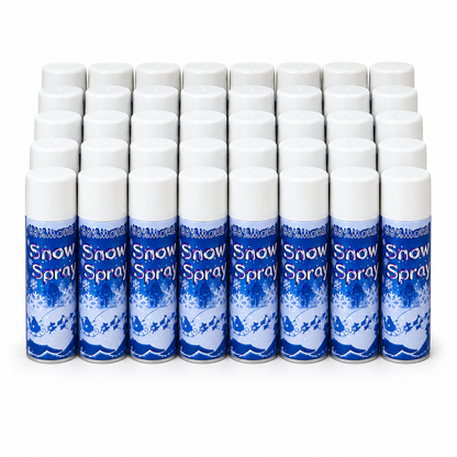 Pack de 48 - Spry navideño 250ml | Aerosol Nieve Mayoreo