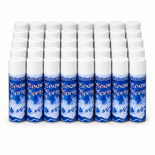 Pack de 48 - Spry navideño 250ml | Aerosol Nieve Mayoreo