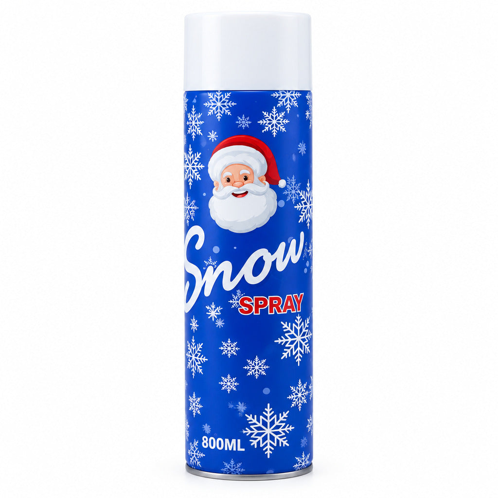 Pack de 24 - Spray de nieve artificial 800 ml para Navidad