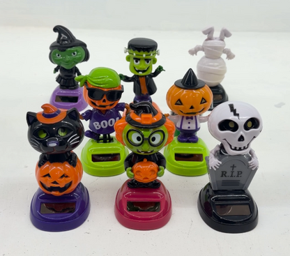 ADORNO SOLAR HALLOWEEN PAQUETE DE 4 PZ MIX BAILAN