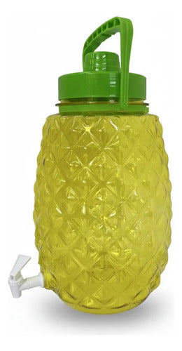Vitrolero Dispensador De Bebidas De 15 Litros Con Llave Amarillo
