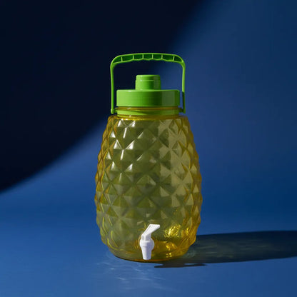 Vitrolero Dispensador De Bebidas De 15 Litros Con Llave Amarillo