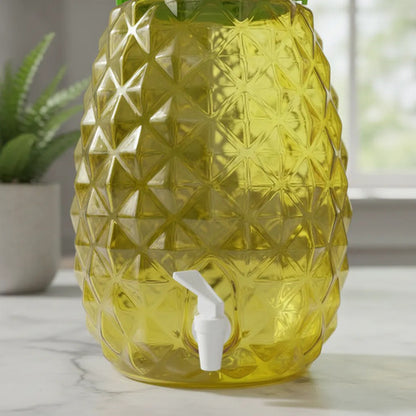 Vitrolero Dispensador De Bebidas De 15 Litros Con Llave Amarillo