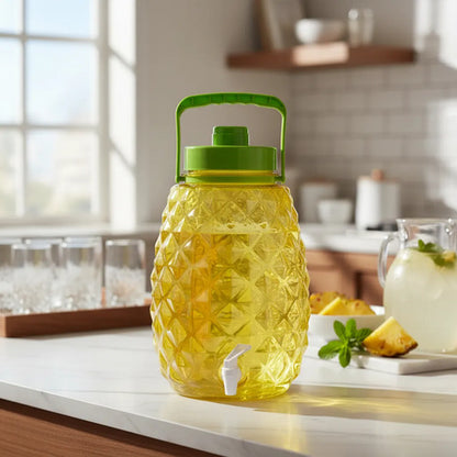 Vitrolero Dispensador De Bebidas De 15 Litros Con Llave Amarillo