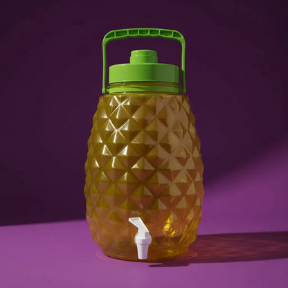 Vitrolero Dispensador De Bebidas De 15 Litros Con Llave Amarillo