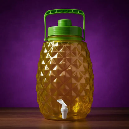 Vitrolero Dispensador De Bebidas De 15 Litros Con Llave Amarillo