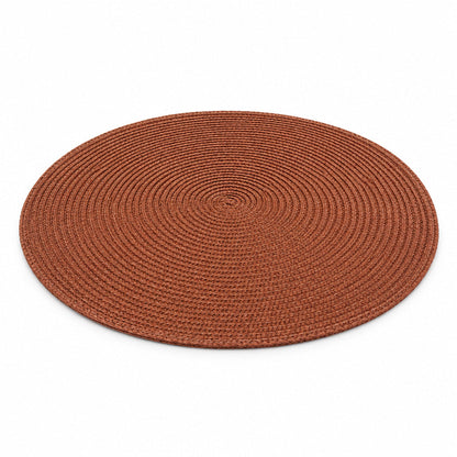 Pack de 4 surtido - Mantel individual redondo de plástico, 37 cm 5