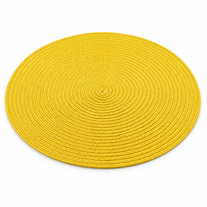 Pack de 6 surtido - Mantel individual redondo de plástico, 37 cm 7