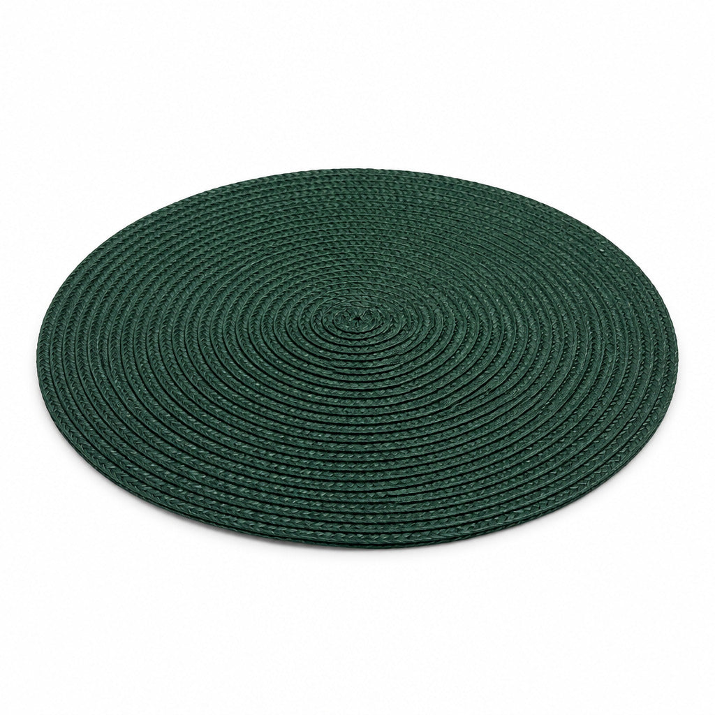 Pack de 4 surtido - Mantel individual redondo de plástico, 37 cm 6