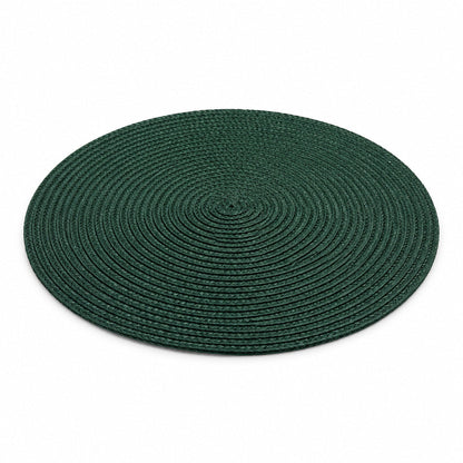 Pack de 6 surtido - Mantel individual redondo de plástico, 37 cm 6