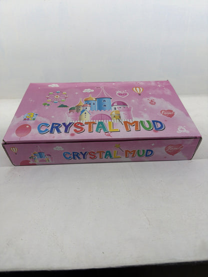 Pack de 6 Slimes, Crystal Mud Cat, Colores surtidos