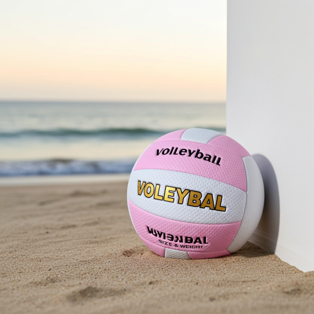 Pack de 12 - Balón de VOLLEYBALL - Tamaño oficial, Color Rosa 2