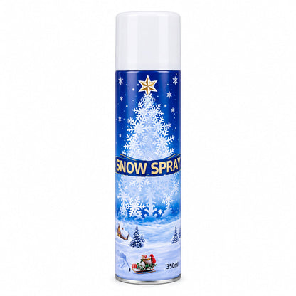 Pack de 6 - Spray de nieve decorativa 350 ml para Navidad