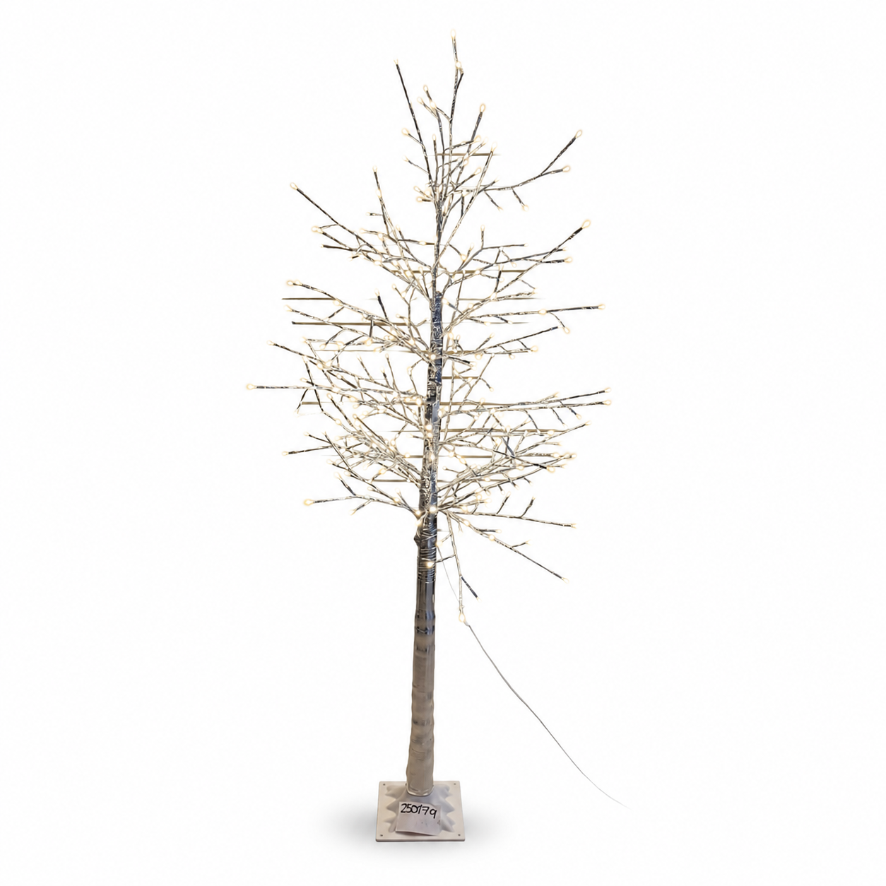 ARBOL PLATEADO 1.8M L/CALIDA C/20