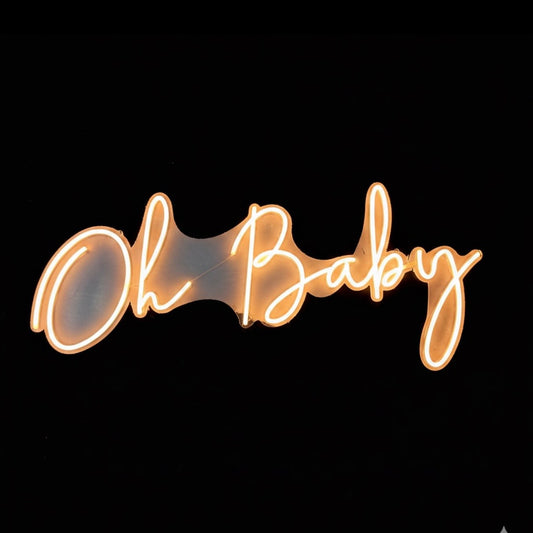 ( OH BABY )LETRERO NEON C/5 JVC250683