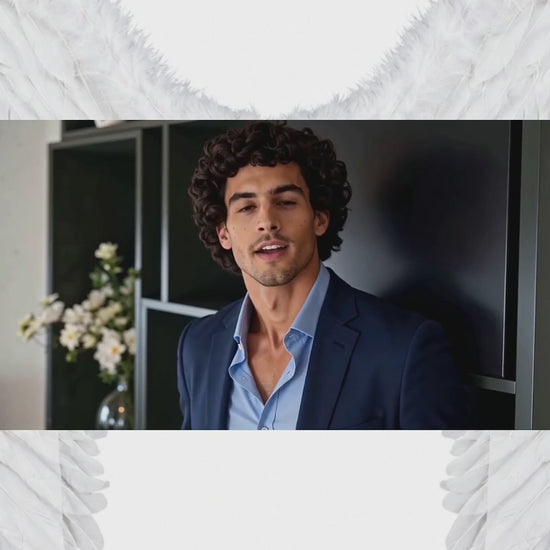 Alas de ángel 80 cm, ideal para disfraz de Halloween video 1