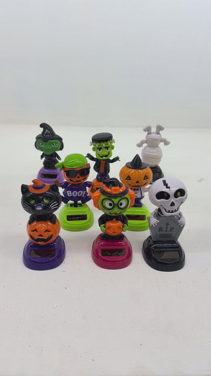ADORNO SOLAR HALLOWEEN PAQUETE DE 4 PZ MIX BAILAN