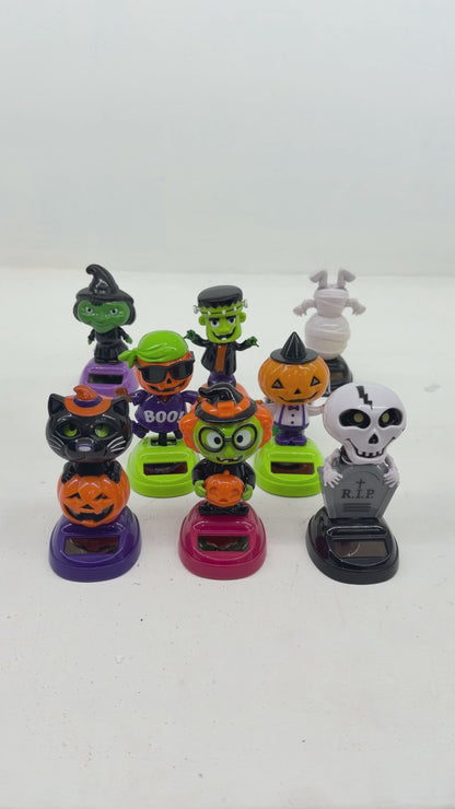 ADORNO SOLAR HALLOWEEN PAQUETE DE 4 PZ MIX BAILAN