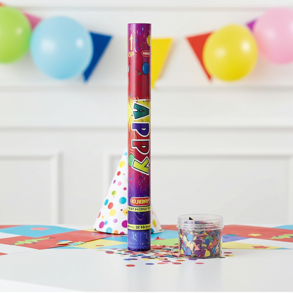 Pack de 10 - Lanzador de confeti - Cañón de confeti - Varios tamaños 3